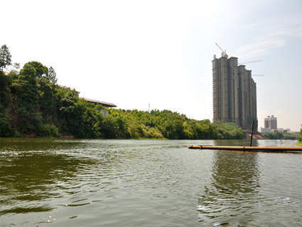 松雅湖金岸实景图