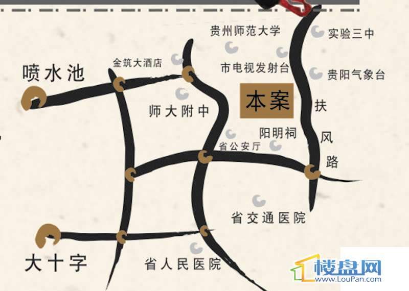 龙砚东山交通图