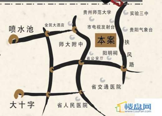 龙砚东山交通图