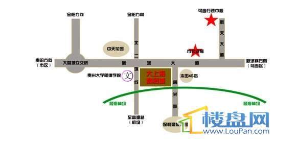 大上海商贸城交通图