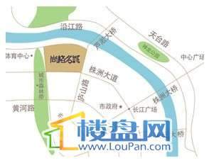 滨江花园交通图