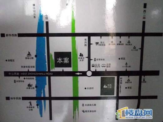 绿荫锦江交通图