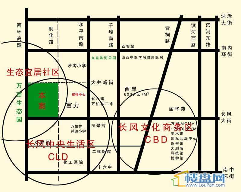 QQ新城交通图