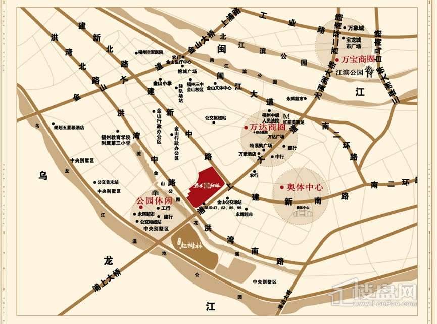 泰禾红峪交通图