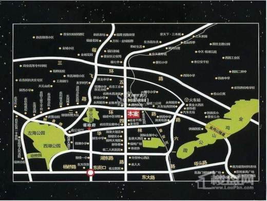 瀚城国际交通图