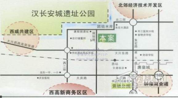 水木白杨交通图