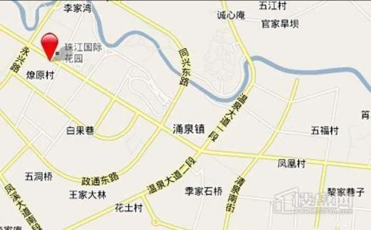 光华国际交通图