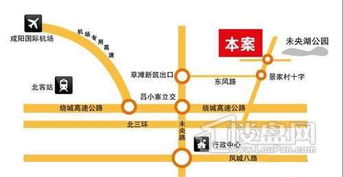 华浮宫桂园交通图