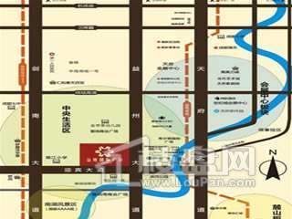 益州国际广场交通图