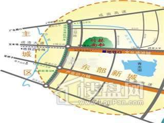 竹林尚书交通图