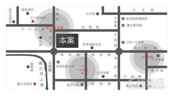 重庆星座交通图