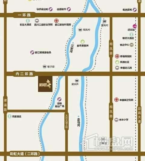 枫尚领域2期交通图