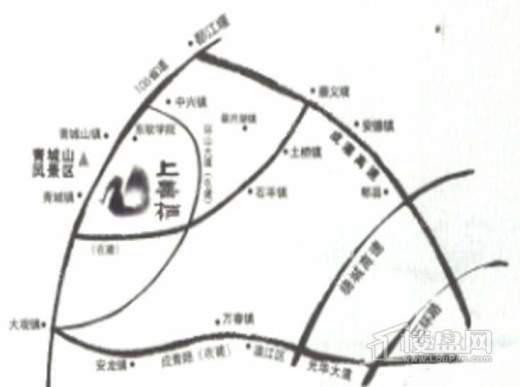 上善栖交通图