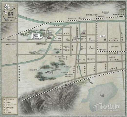 富越·香溪交通图