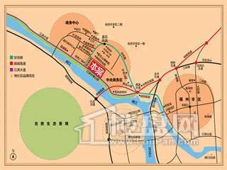 博仕后龙港城交通图