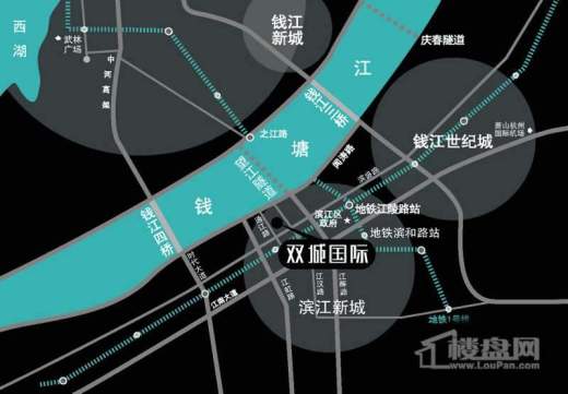 浙大网新·双城国际交通图