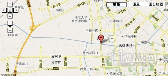 杭州五洲国际广场交通图
