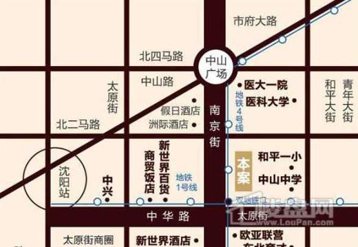 中冶凤凰城交通图