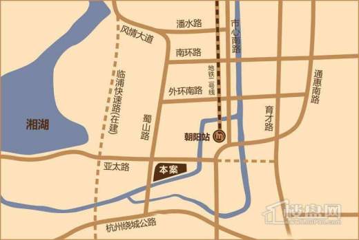 香山四季公馆 交通图