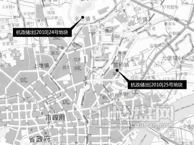 绿城·西子、紫元房产·24号地块交通图