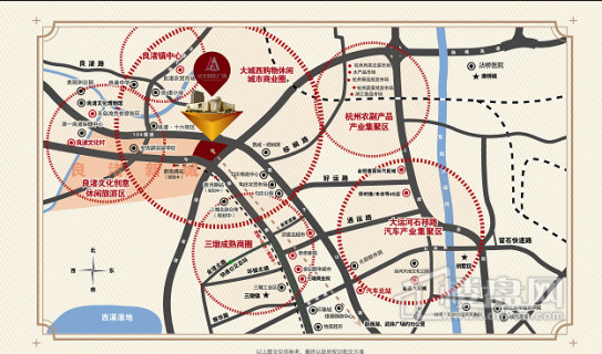 亿丰·时代广场交通图