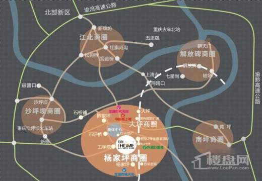 首创 I HO交通图