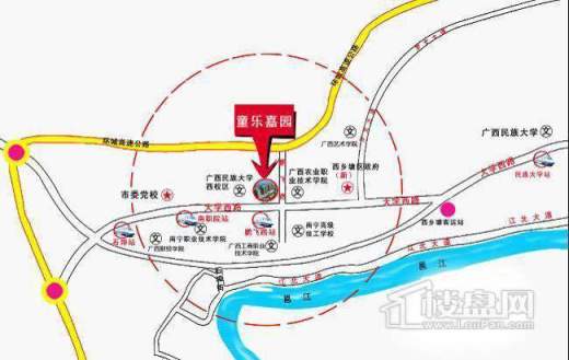 江川圣境交通图