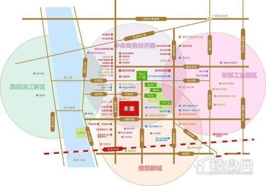 九龙天瑞广场交通图