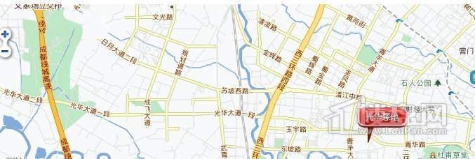 光华馨地交通图