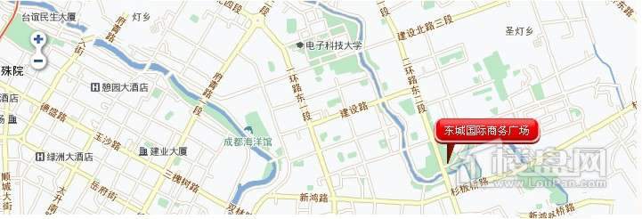 东城国际商务广场交通图