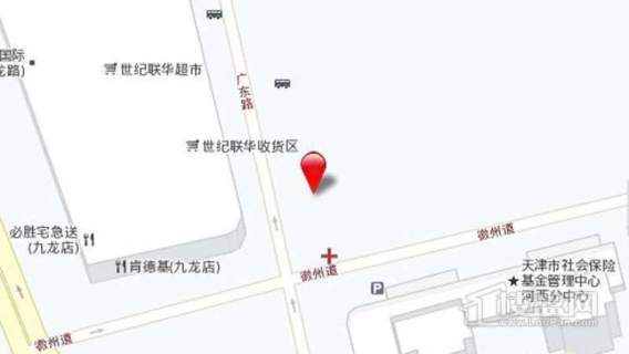 天津名门广场位置图