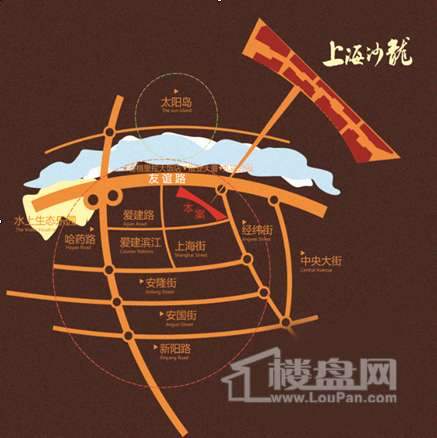 上海沙龙交通图