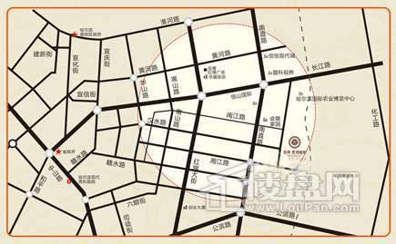 闽江国际交通图