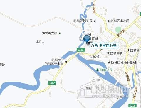 万昌·卓富国际城交通图