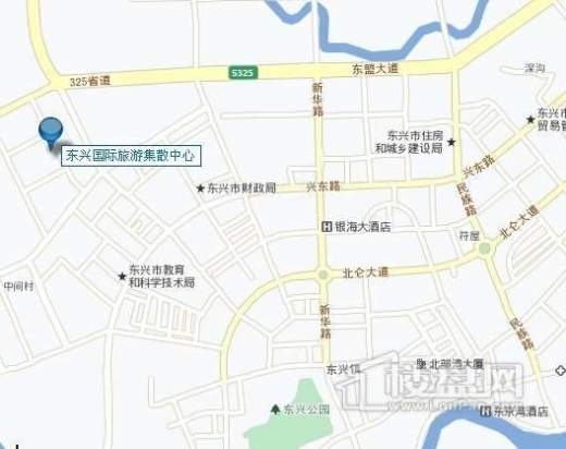 东兴国际旅游集散中心交通图