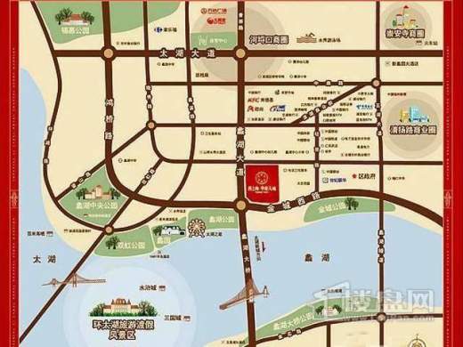 西上海·华府天地交通图