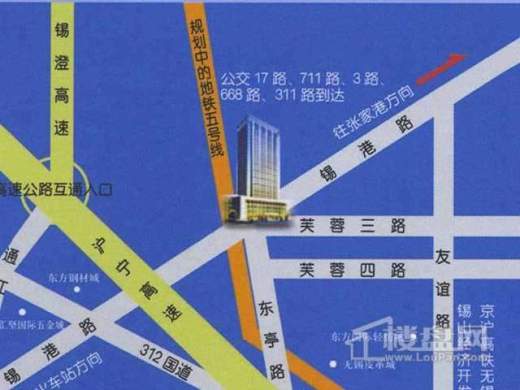 华方科创中心交通图