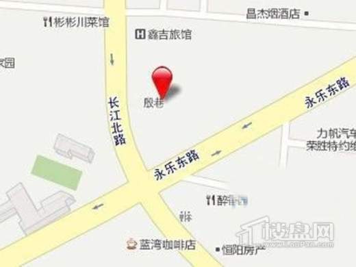 银洋大酒店长江北路项目交通图