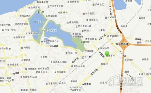 九江五金商贸城交通图