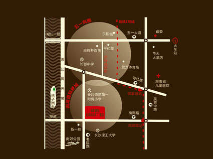 蓝湾国际广场位置图