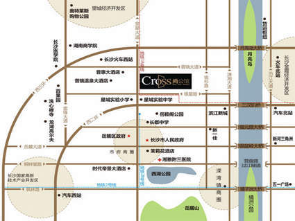 Cross尚公馆位置图