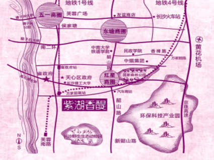 五矿紫湖香醍位置图
