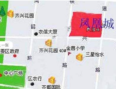 方正凤凰城位置图