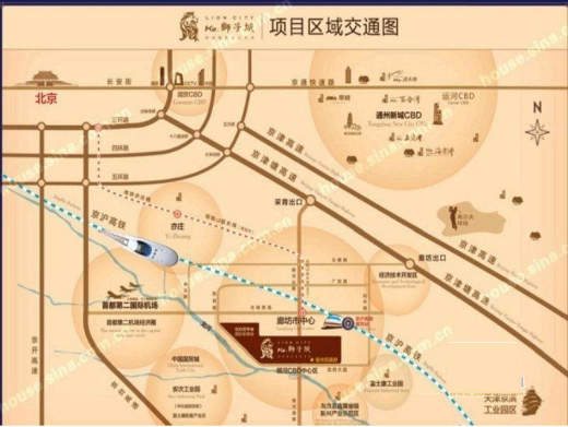 K2·京南狮子城位置图