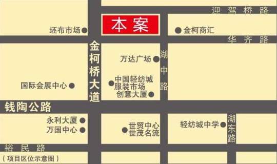世纪长江国际家居广场位置图
