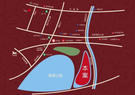 锦绣南海城位置图