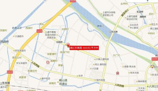 宏盛·锦江玫瑰园位置图