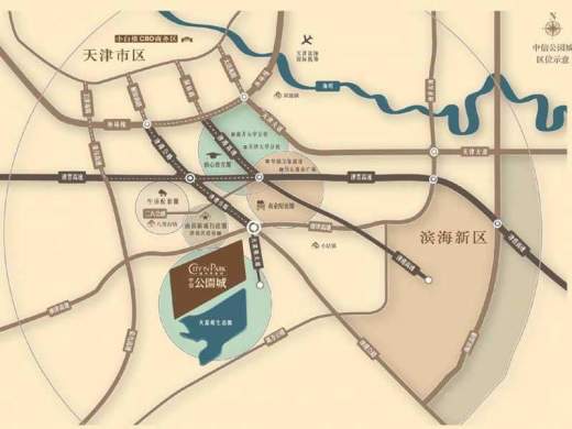中海公园城位置图