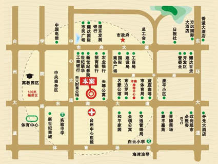 台州食品商城位置图