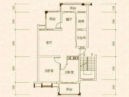 竟达风渡样板间